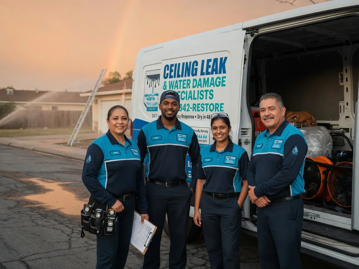 Ceiling Leak Cleanup company in New Boston, NH