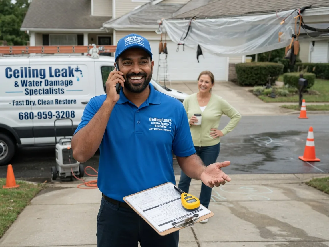 Ceiling Leak Cleanup New Boston, NH FAQs